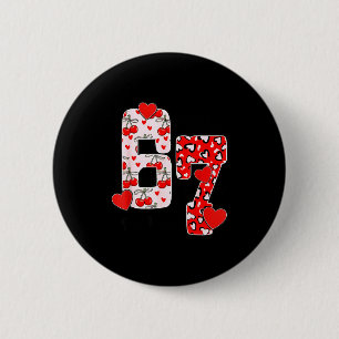 Frohe Valentinstag 67 Meme Herzen Coquette Schleif Button