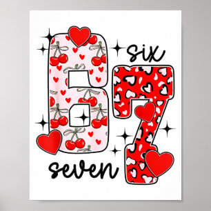 Frohe Valentinstag 67 Meme Herzen Coquette Schleif Poster