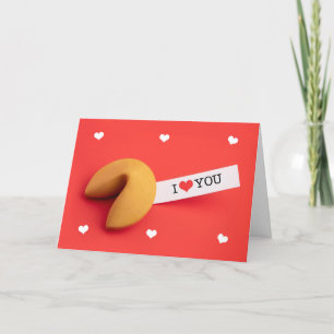 Frohe Valentinstag an Alle Glückskeks  Feiertagskarte