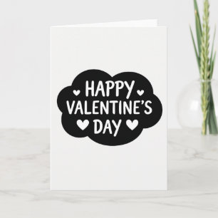 Frohe Valentinstag Cloud Hearts Karte