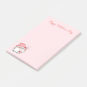Frohe Valentinstag Gnome Post-it Klebezettel