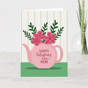 Frohe Valentinstag Mama Blumenkarte Karte