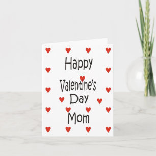 Frohe Valentinstag, Mama Karte
