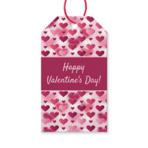 Frohe Valentinstag mit süßen rosa Herzen
