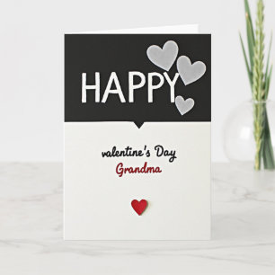 Frohe Valentinstag Oma Kunstkarte Karte