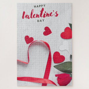 Frohe Valentinstag-Rätsel Puzzle