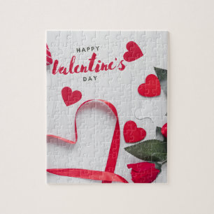 Frohe Valentinstag-Rätsel Puzzle