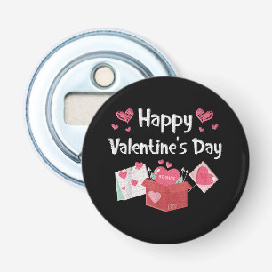 Frohe Valentinstag Sei Mein Süße Herzen Flaschenöffner