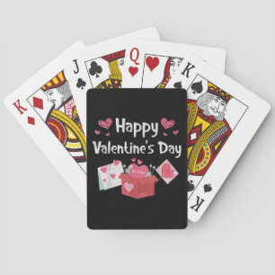 Frohe Valentinstag Sei Mein Süße Herzen Spielkarten