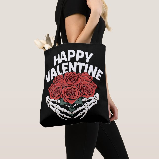 Frohe Valentinstag Selbst Knochen Brauchen Liebe (Von Nahem)