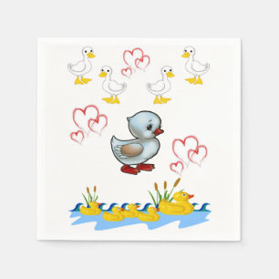 Frohe Valentinstag Servietten
