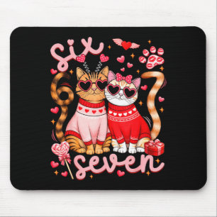 Frohe Valentinstag Six Seven Meme 6 7 Valentinstag Mousepad