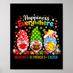Frohe Valentinstag St. Patrick Ostern Frohe Feiert Poster