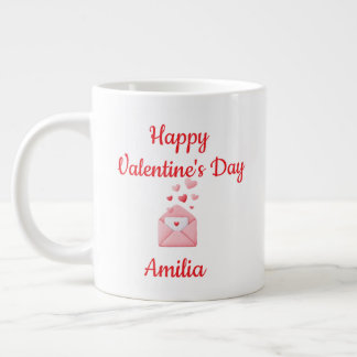 Frohe Valentinstag Süße Liebestasse Jumbo-Tasse