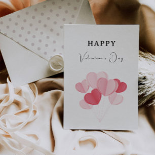 Frohe Valentinstagskarte Feiertagskarte