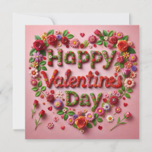 Frohe Valentinstagskarten  Feiertagskarte
