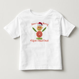 Frohe Vegane Weihnachten Kleinkind T-shirt