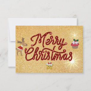 Frohe Weihnacht Einladung