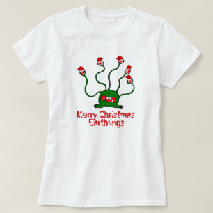Frohe Weihnacht-Erdenbürger T-Shirt