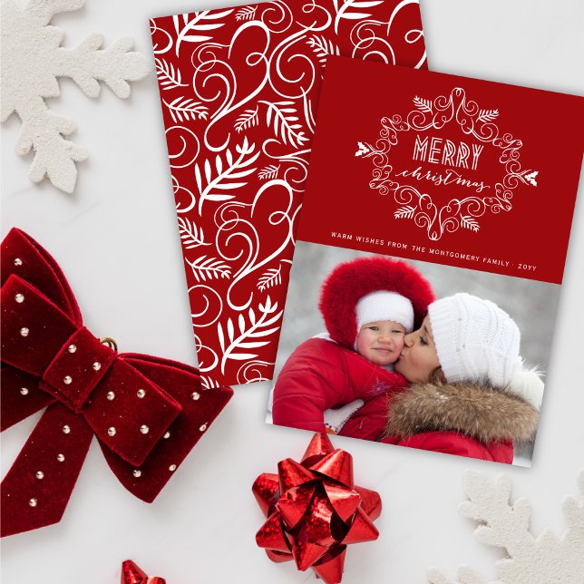 Frohe Weihnacht-festliche Feiertagskarte (Von Creator hochgeladen)