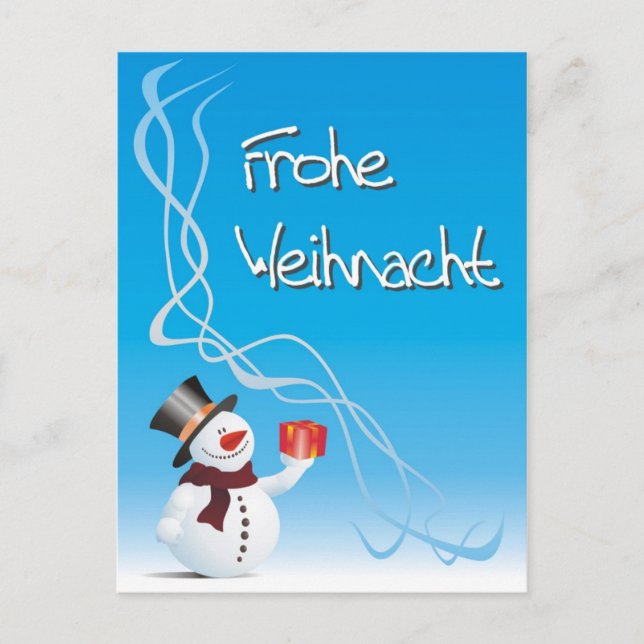 Frohe Weihnacht... / Frohe Weihnachten (Vorderseite)