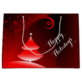 Frohe Weihnacht-Geschenk-Tasche Große Geschenktüte