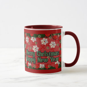 Frohe Weihnacht-guten Rutsch ins Neue Jahr Tasse