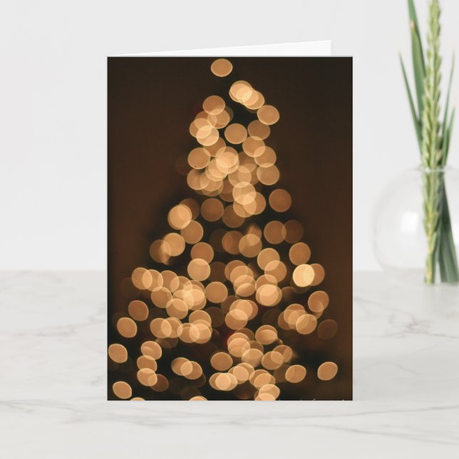 Frohe Weihnacht-Karte Feiertagskarte (Vorderseite)