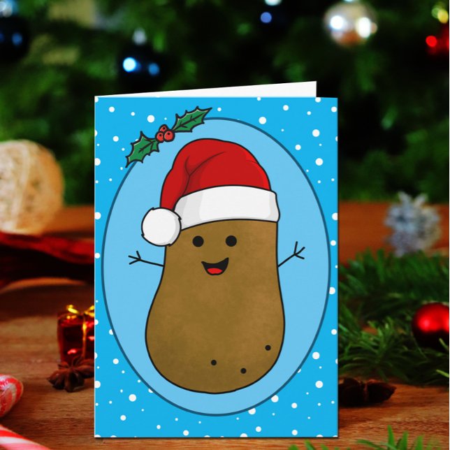 Frohe Weihnacht Kartoffel Karte (Von Creator hochgeladen)