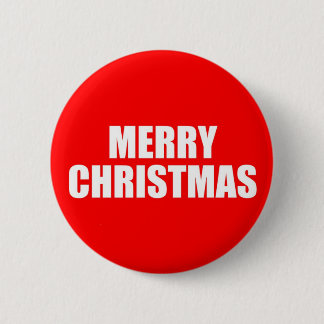 Frohe Weihnacht-Knopf Button