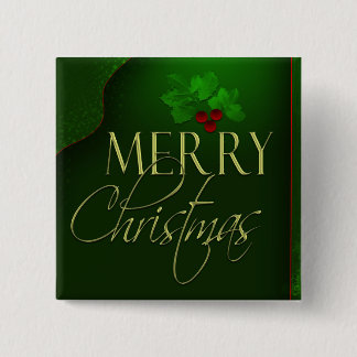 Frohe Weihnacht-Knopf Button
