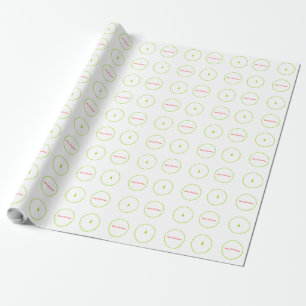 Frohe Weihnacht-Packpapier Geschenkpapier