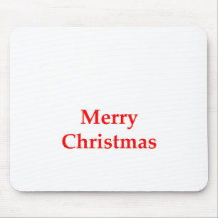 Frohe Weihnacht-Rot die MUSEUM Zazzle Geschenke Mousepad