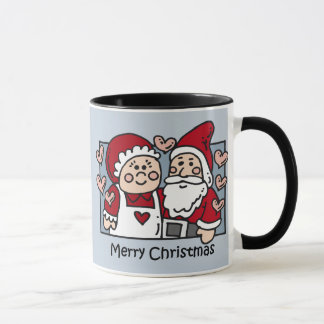 Frohe Weihnacht-Sankt-Tasse Tasse