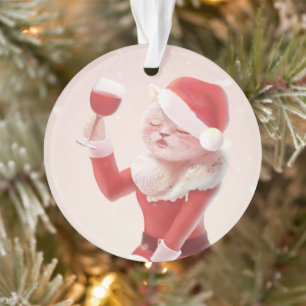 Frohe Weihnacht Toast Ornament