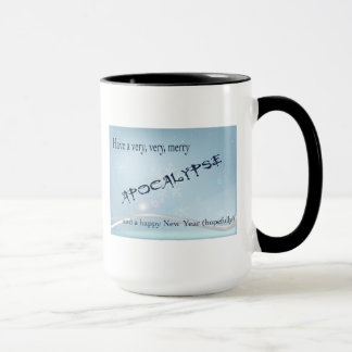 "Frohe Weihnacht-und Apokalypse-" Becher Tasse