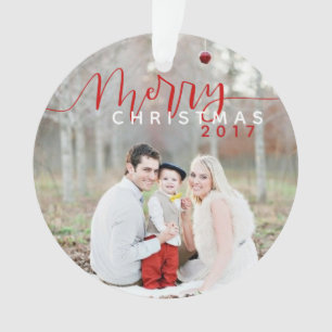 Frohe Weihnacht-Verzierung Ornament