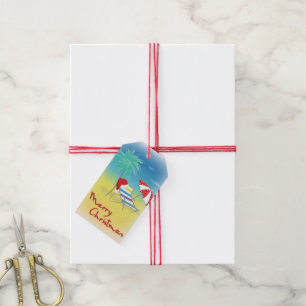 Frohe Weihnacht-Weihnachtsmannmütze-wunderliche Geschenkanhänger