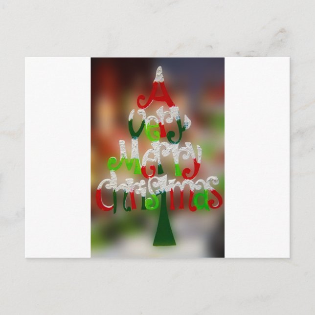 Frohe Weihnachten (Vorderseite)
