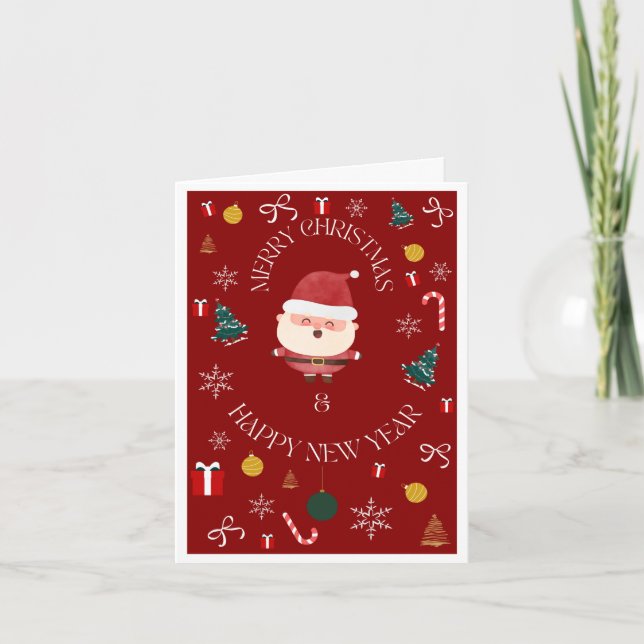 Frohe Weihnachten (Vorderseite)