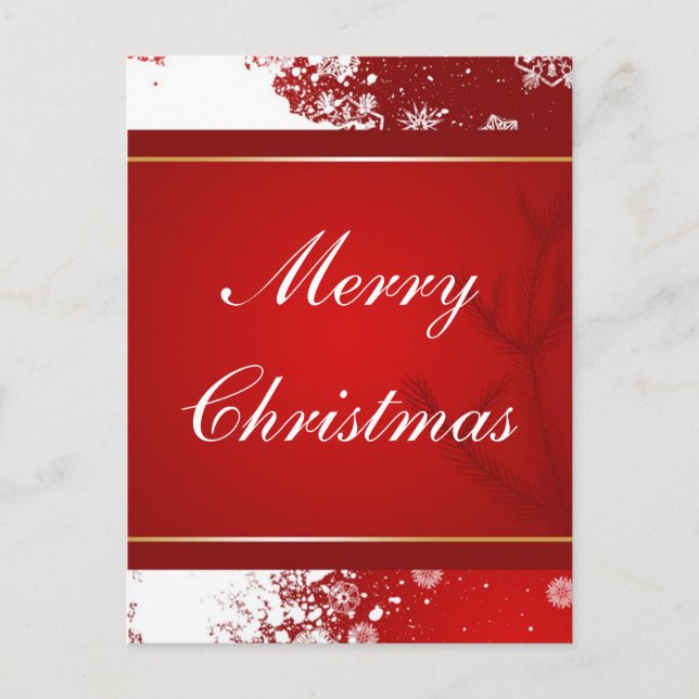 Frohe Weihnachten (Vorderseite)