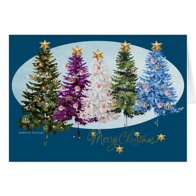 Frohe Weihnachten (Vorderseite (Horizontal))