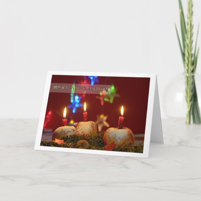Frohe Weihnachten (Vorderseite)