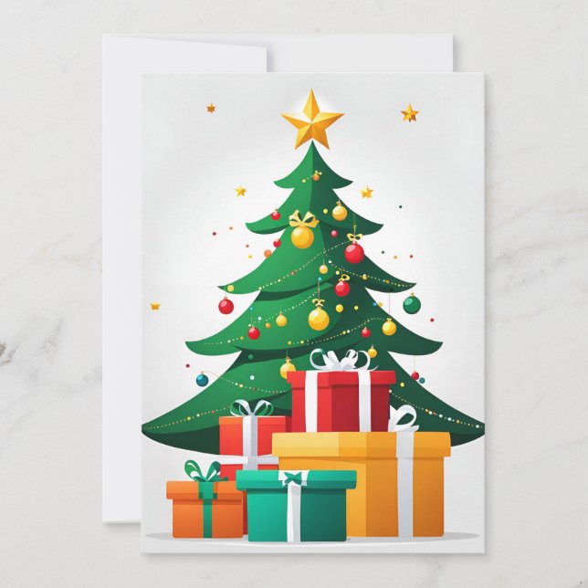 Frohe Weihnachten (Vorderseite)