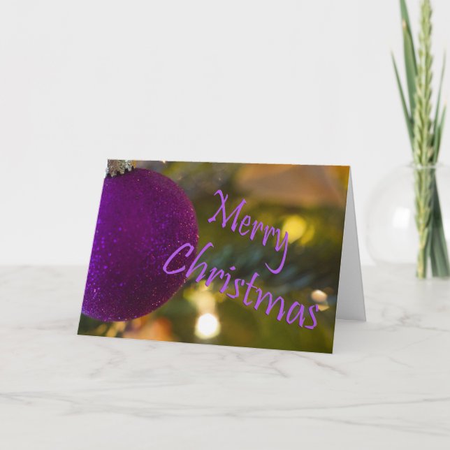 Frohe Weihnachten (Vorderseite)