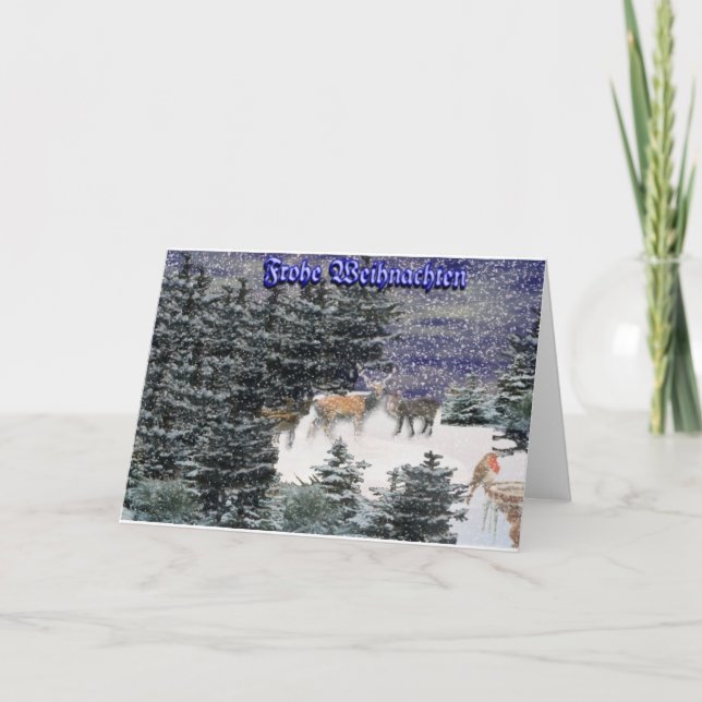 Frohe Weihnachten (Vorderseite)