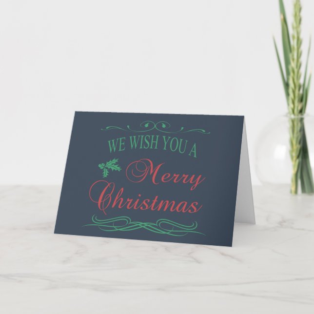 Frohe Weihnachten (Vorderseite)