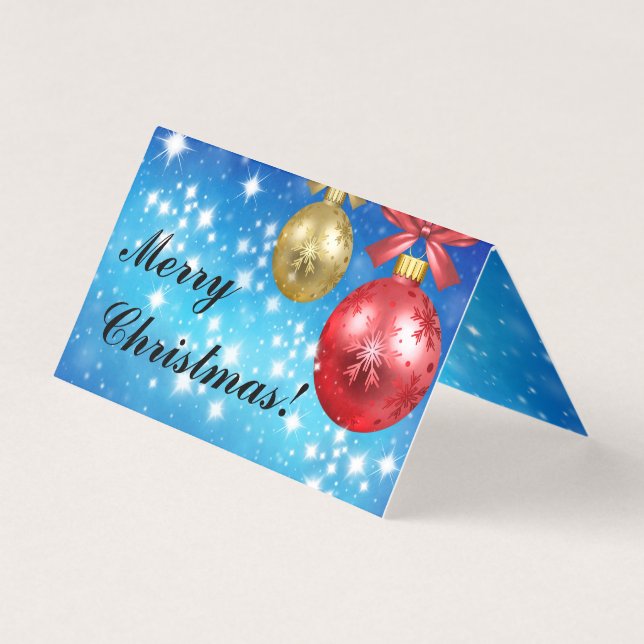 Frohe Weihnachten (Vorderseite)