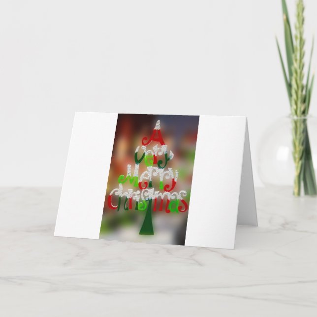 Frohe Weihnachten (Vorderseite)