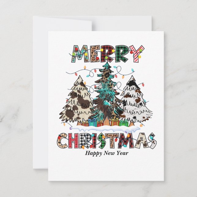 Frohe Weihnachten (Vorderseite)